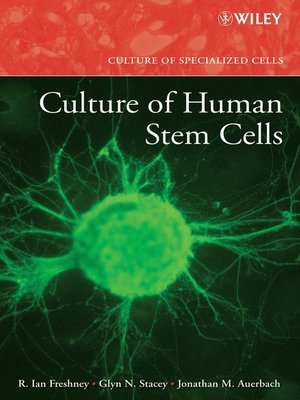 Culture Of Animal Cells Freshney Ebook